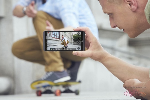 Smartfón LG V20 je vybavený funkciou Record 2.0 pre plynulejšie video zábery
