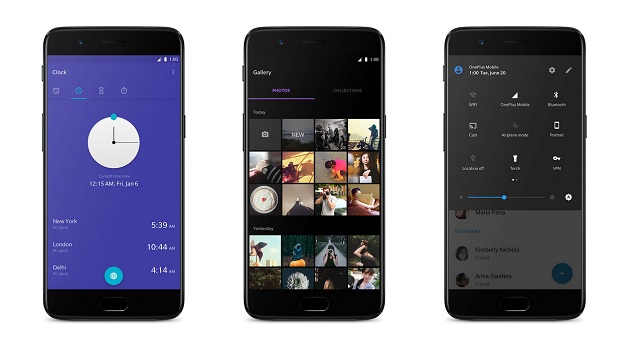 Smartfón OnePlus 5 beží na vlastnom operačnom systéme OxygenOS, ktorý je postavený na Androide.