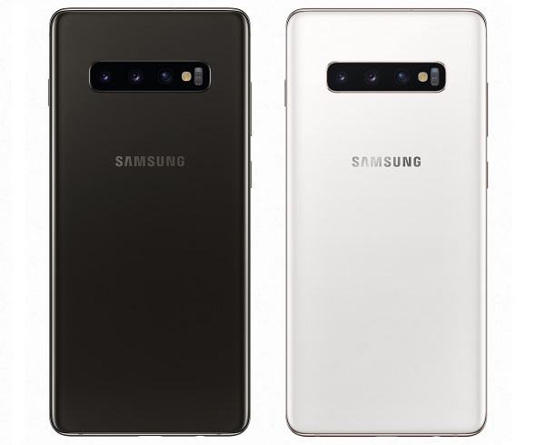 Samsung Galaxy S10+: Ceramic Black, Ceramic White