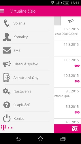 Telekom - Virtuálne číslo