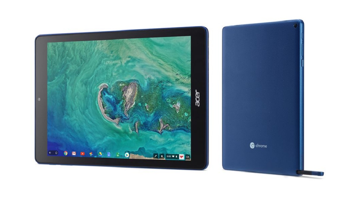 Tablet Acer Chromebook Tab 10 s Chrome OS.