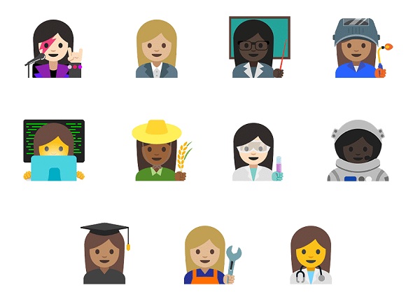 Google vypúšťa aktualizáciu 7.1.1 pre operačný systém Android Nougat, ktorá prináša rodovo vyvážené emoji obrázky