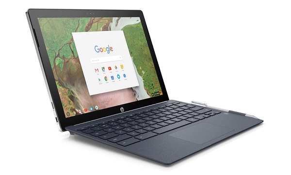 Notebook 2v1 HP Chromebook x2 s operačným systémom Chrome OS.