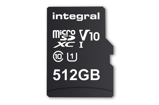 Spoločnosť Integral predstavila svoju novú microSDXC kartu s kapacitou až 512 GB.