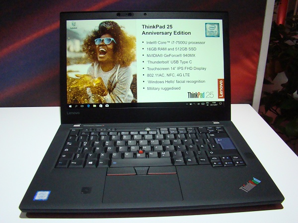 Notebook Lenovo ThinkPad Anniversary Edition 25.