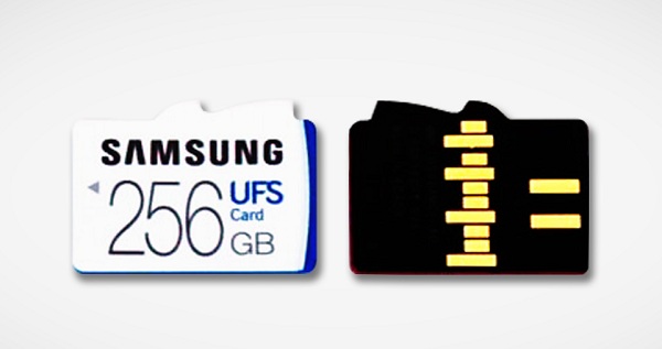 Nové dátové karty Samsung UFS poskytujú oveľa rýchlejší prenos dát, ako bežné microSD karty