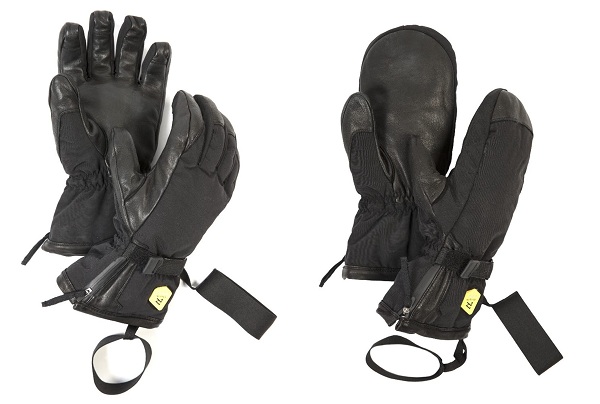 K dispozícii sú klasické rukavice aj palcové rukavice s vyhrievaním.