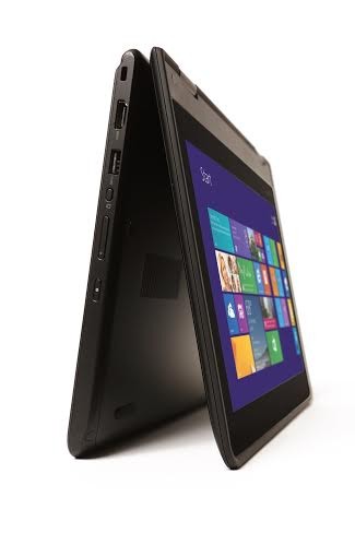 Lenovo Yoga 11e v prezentačnom i A móde