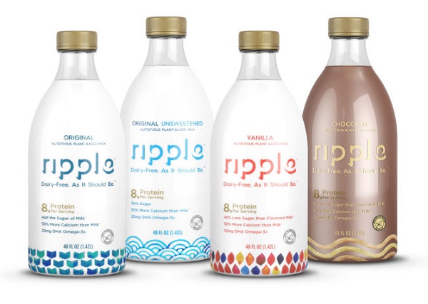Spoločnosť Ripple Foods ponúka mlieko kompletne vyrobené z hrachu