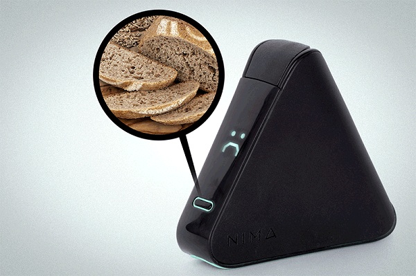 Senzor v zariadení Nima slúži na 100 percentné overenie, či je jedlo bezlepkové