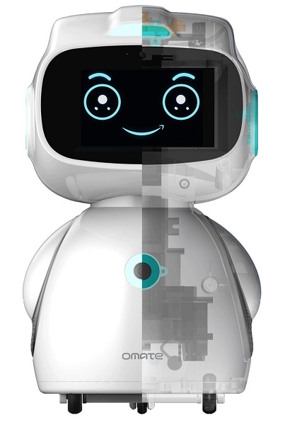 Robot Yumi má 5 palcový dotykový displej, ktorý môže slúžiť aj ako obrazovka pre aplikácie, hry či videá