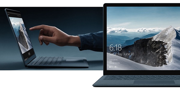 13,5 palcový notebook Surface Laptop má dotykový displej s pomerom strán 3 : 2