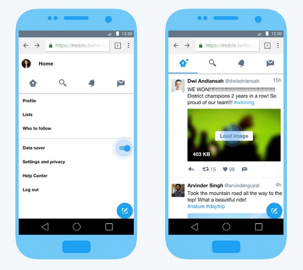 Twitter Lite sľubuje oveľa nižsiu spotrebu mobilných dát a zaberá aj menej na úložisku v mobilnom zariadení