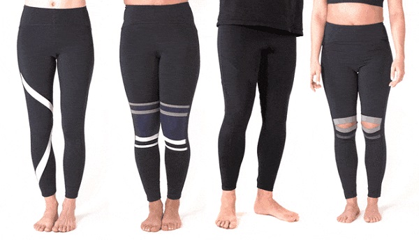 K dispozícii sú na výber štyri druhy inteligentných nohavíc na jogu Nadi X.