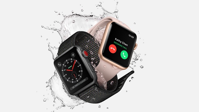 Inteligentné hodinky Apple Watch Series 3.