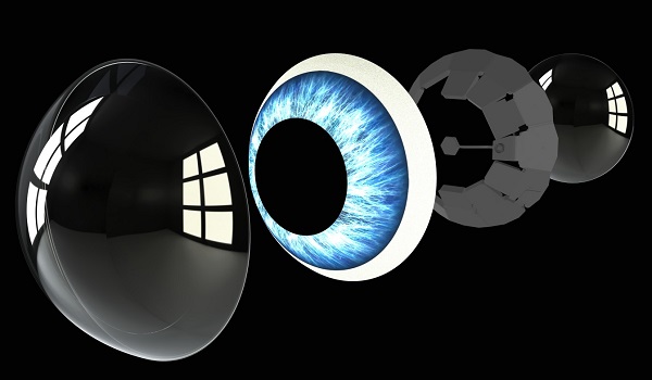 Kontaktné šošovky s rozšírenou realitou Mojo Lens.