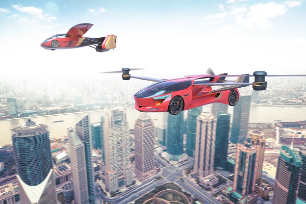 Nový dizajn AeroMobilu s názvom „Sky Dragon“.