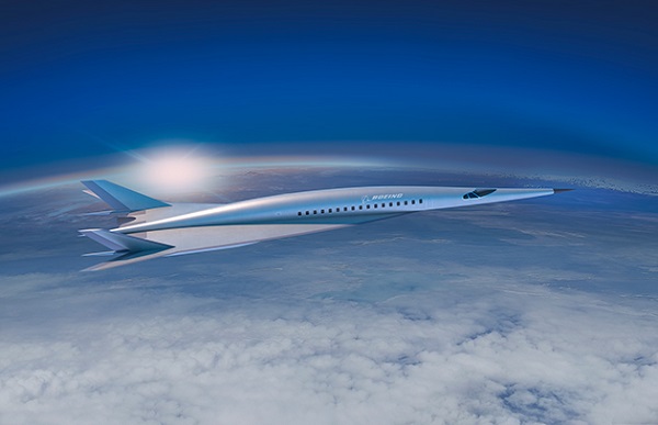 Spoločnosť Boeing odhalila koncept nadzvukového dopravného lietadla.