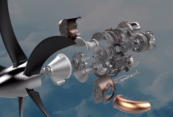 GE Aviation vyvíja letecký motor zložený z 35 percent z 3D tlačených dielov