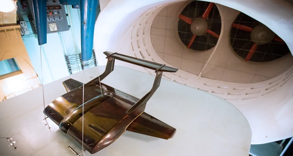 Model protypu transportného lietadla od CAGI bol úspešne testovaný v aerodynamickom tuneli