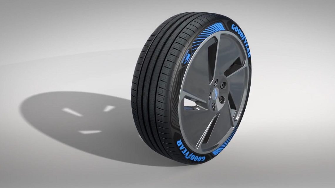 Spoločnosť Goodyear predviedla prototyp pneumatík EfficientGrip Performance s technológiou Electric Drive