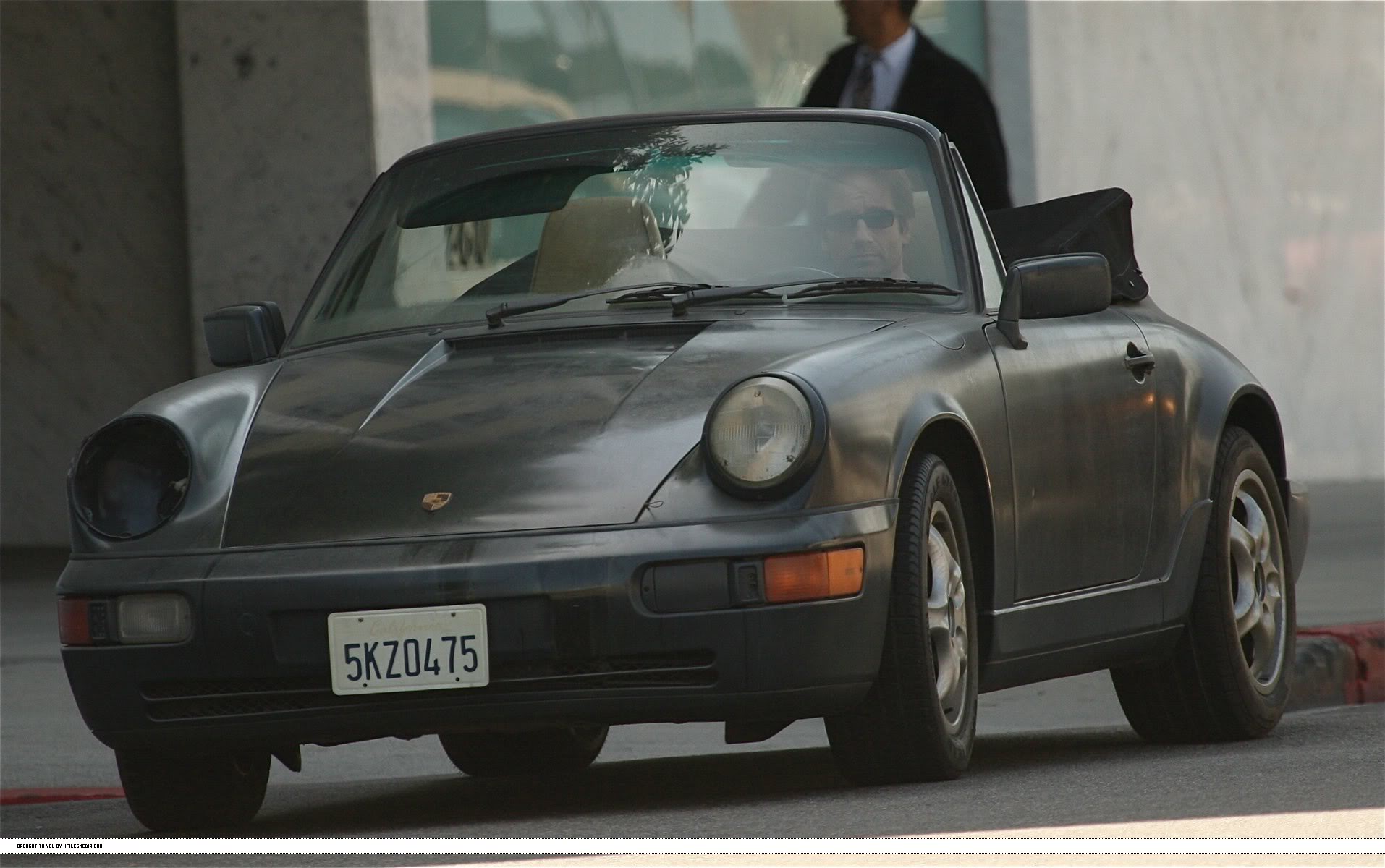 Hank Moody s jeho ikonickým Porsche 911