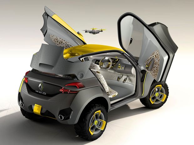 Futuristický model Renaultu s prieskumníkom dopravnej situácie