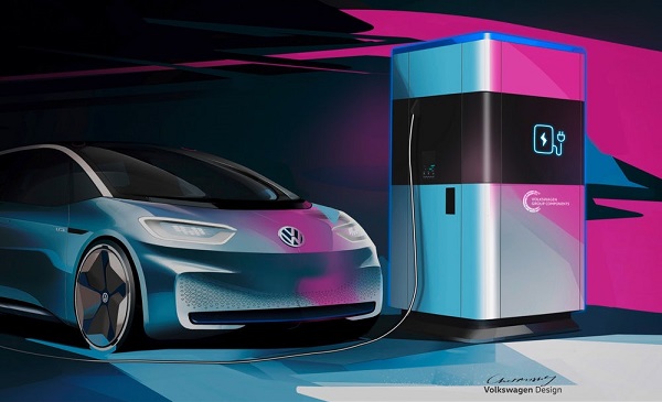 Spoločnosť Volkswagen vyvíja mobilnú rýchlo nabíjaciu stanicu pre elektromobily, ktorá pracuje v podobnom duchu ako power banky pre smartfóny.