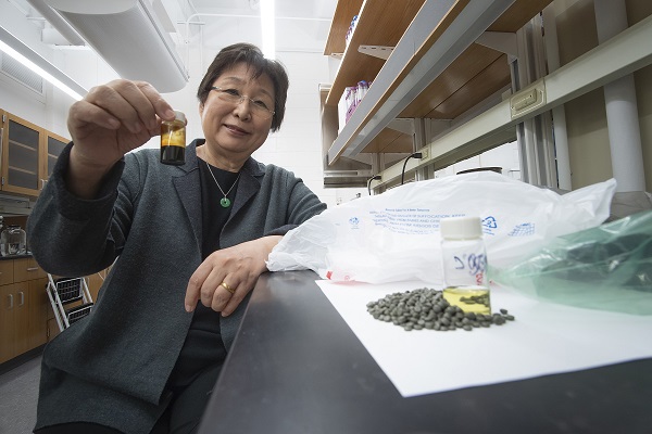 Chemická inžinierka Linda Wangová, vedúca výskumného tímu na univerzite Purdue.