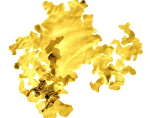 Rekordne tenký plátok zlata má hrúbku iba 0,47 nanometra a je zhruba miliónkrát tenší ako ľudský necht.