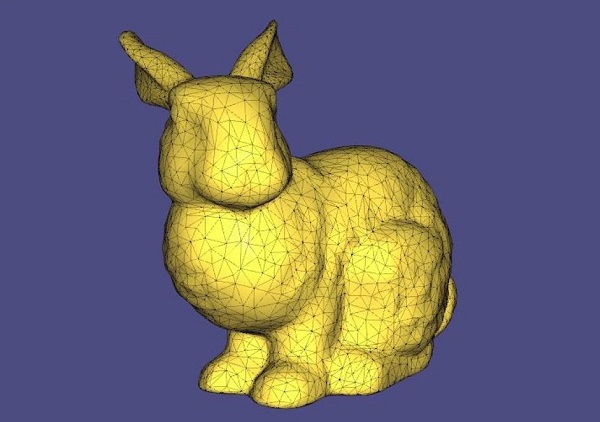 Vedci z ETH Zürich najpv vytvorili počítačový 3D model zajaca, ktorý zakódovali do syntetickej DNA.