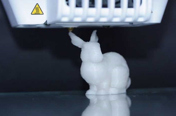 Orezaním malých kúskov z originálu potom dokázali vedci získať informácie pre tlač verných kópií plastových zajačikov.