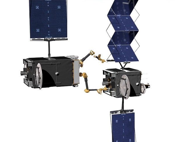 Koncpet robotického servisného systému pre satelity na obežnej dráhe.