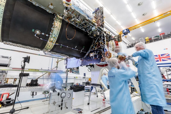 Satelit Eutelsat Quantum sa po dokončení stane prvým satelitom na svete, ktorý sa dá úplne preprogramovať na obežnej dráhe.