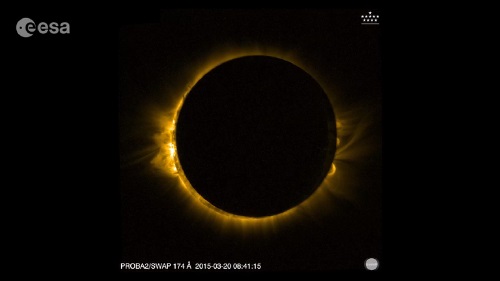 ESA: Zatmenie Slnka