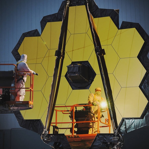 Inžinieri z NASA dokončili práce na optickom segmente vesmírneho teleskopu James Web