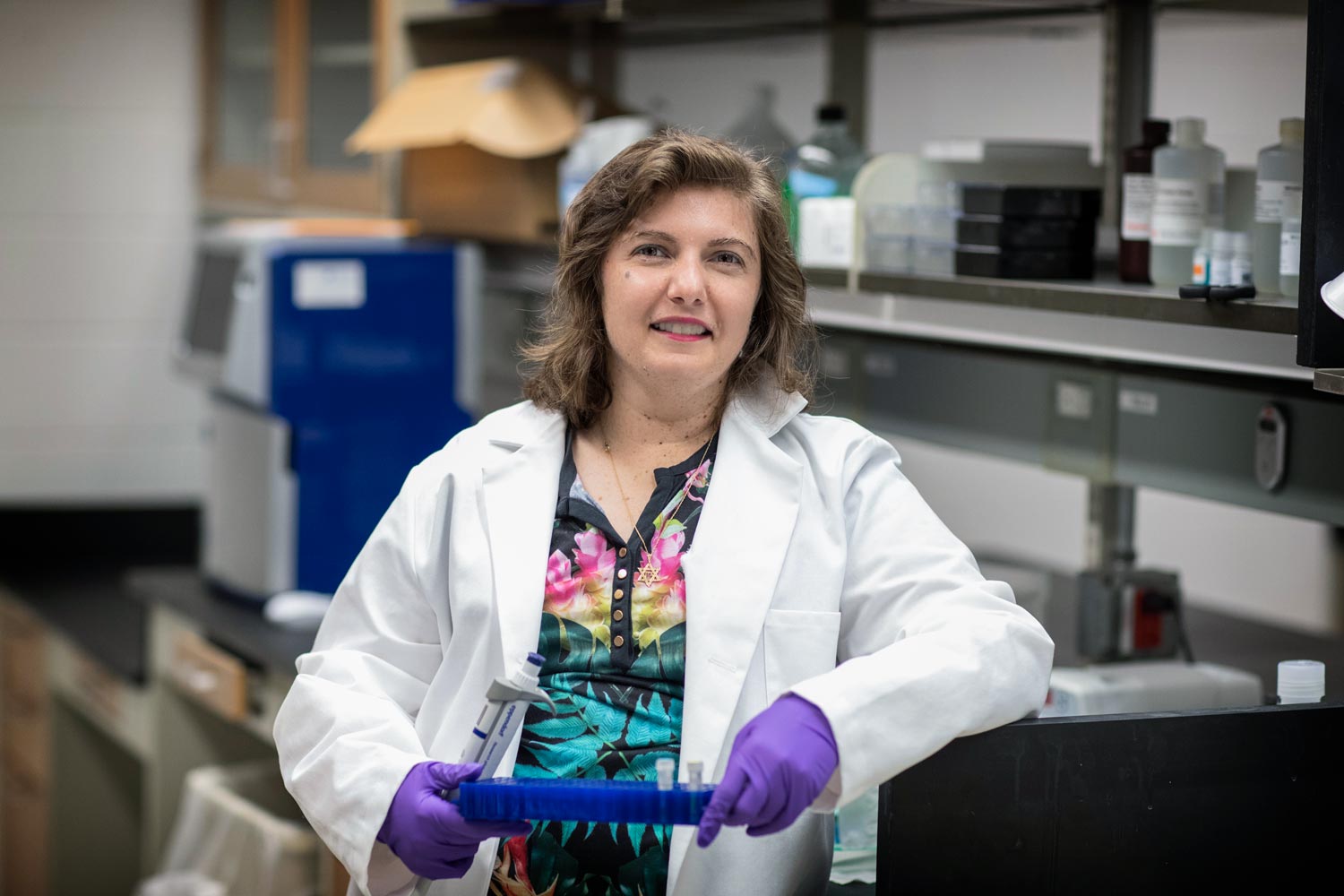 Irina Bochkis a jej kolegovia zistili, že vrásky v jadrovej membráne môžu zabrániť správnej expresii DNA.